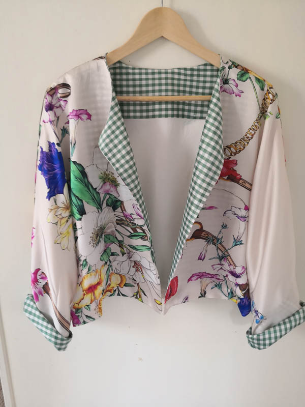 Santorini Jacket Floral - Kamini Boutique